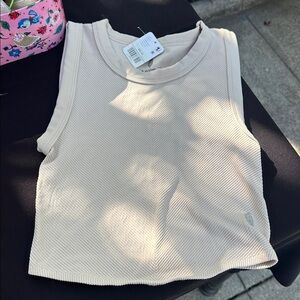 FP Movement by Free People Cream Tank Top